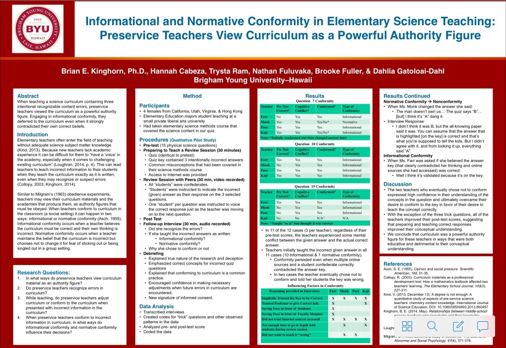 Kinghorn et al APS poster